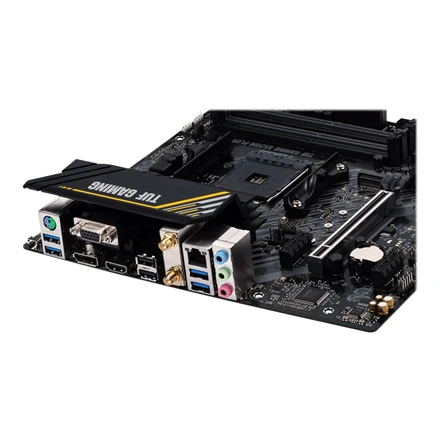 Pagrindinė plokštė Asus | TUF GAMING A520M-PLUS | Procesorių šeima AMD | Procesoriaus lizdas AM4 | DDR4 | Atminties lizdai 4 | Palaikomos standžiojo disko sąsajos SATA, M.2 | SATA jungčių skaičius 4 | Lustų rinkinys AMD A520 | Mikro ATX