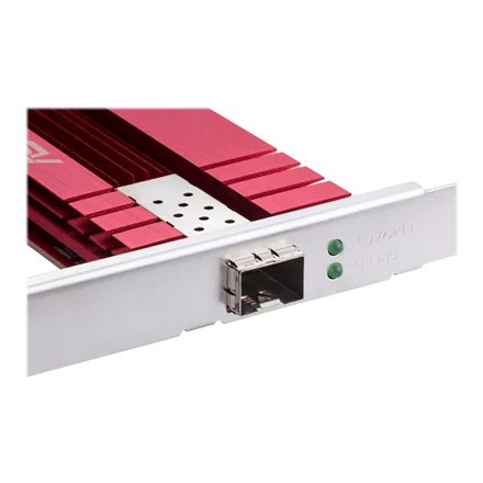 Asus | XG-C100F 10G PCIe tinklo adapteris; SFP+ prievadas, skirtas optinio pluošto perdavimui ir DAC kabeliui | 10/100/1000/10000 Mbit/s