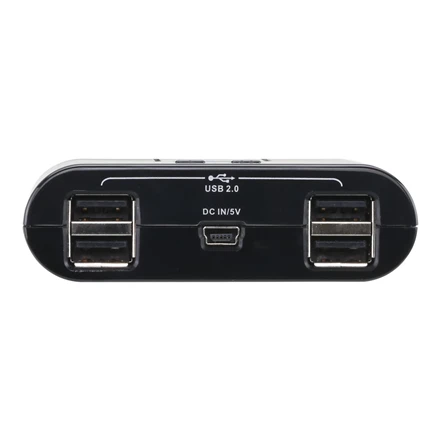 Aten 2 prievadų USB 2.0 periferinio bendrinimo įrenginys | Aten | USB 2.0 | 2 x 4 USB 2.0 periferinio bendrinimo jungiklis