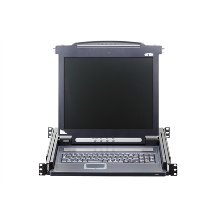 ATEN CL1000N-ATA-AG ATEN CL1000N KVM Console LCD 19 + klaviatūra + jutiklinė dalis 19 1U