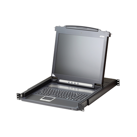 ATEN CL1000N-ATA-AG ATEN CL1000N KVM Console LCD 19 + klaviatūra + jutiklinė dalis 19 1U