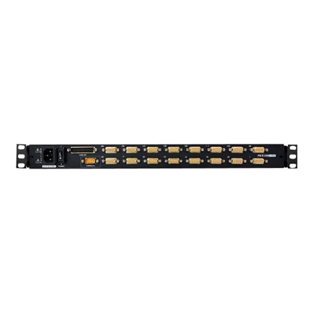ATEN CL5716N-ATA-AG ATEN KVM 16 prievadų LCD 19 + klaviatūra + jutiklinė plokštė USB-PS/2