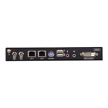 Aten | 1 prievado / nuotolinės bendrinimo prieigos vieno prievado DVI KVM per IP komutatorius | CN9600