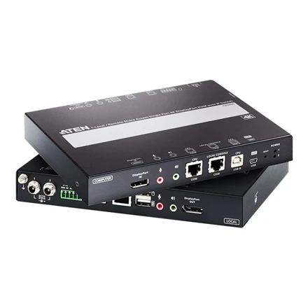 ATEN CN9950 1 - Vietinė / nuotolinė bendrinimo prieiga, vieno prievado 4K DisplayPort KVM per IP jungiklis | Aten | 1-Vietinė / nuotolinė bendrinimo prieiga prie vieno prievado 4K DisplayPort KVM per IP jungiklis | CN9950 | Garantija 24 mėn.