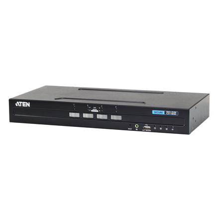 Aten | 4 prievadų USB DVI saugus KVM komutatorius (suderinamas su PSS PP v3.0) | CS1184D
