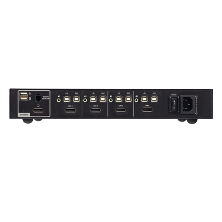 Aten | 4P USB DP Single Ekranas PP4 Secure KVM (CAC) | CS1184DP4C