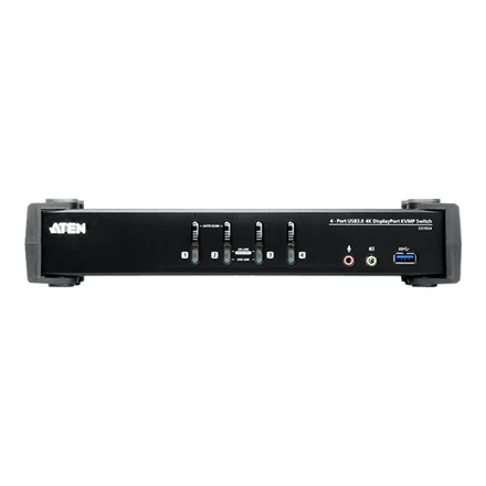 ATEN CS1924-AT-G ATEN CS1924 4 prievadų USB 3.0 4K DisplayPort KVMP jungiklis
