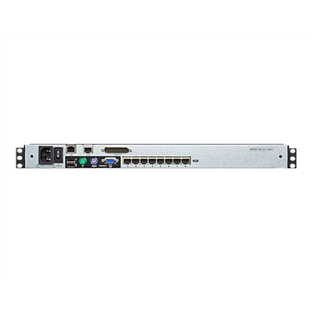 ATEN KL1508AIN-AXA-AG ALTUSEN KVM 8 prievadų didelio tankio dviejų bėgių LCD19 + klaviatūra + dėklas, 191U