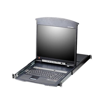 Aten | 16 prievadų Cat 5 dviejų bėgelių 17" LCD KVM komutatorius su Daisy Chain prievadu | KL1516AM-AXA-AG | 1 x USB A tipo lizdas