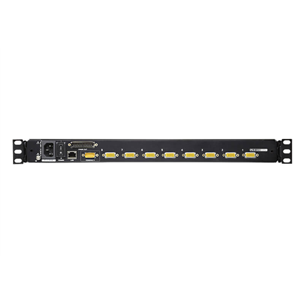 ATEN CL5708IN-ATA-AG ATEN KVM 8 prievadų LCD LED 19 + klaviatūra + jutiklinė plokštė USB-PS/2, IP administratorius