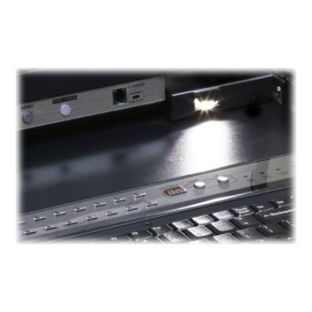 ATEN KL1516AIN-AXA-AG ALTUSEN KVM 16 prievadų didelio tankio dviejų bėgių LCD19 + klaviatūra + dėklas, 191U