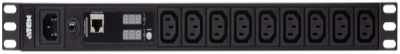 Aten | Basic Matated 1U PDU (10A, 9 Outlet IEC 320 C13) | PE1109G