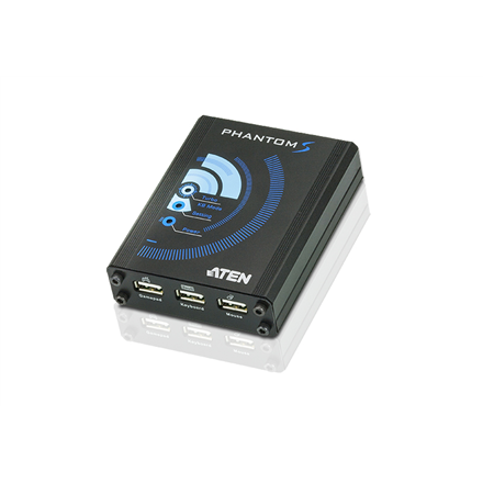 Gamepad Emuliatorius skirtas PS3 / PS4 / XBOX 360 / XBOX One, USB emuliatorius ATEN PHANTOM-S juodas / UC3410