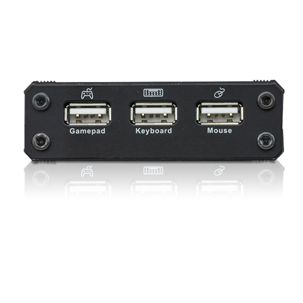 Gamepad Emuliatorius skirtas PS3 / PS4 / XBOX 360 / XBOX One, USB emuliatorius ATEN PHANTOM-S juodas / UC3410