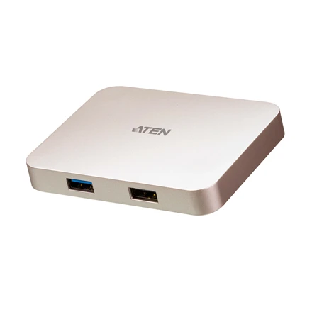 Aten USB-C dokas su USB jungtimis