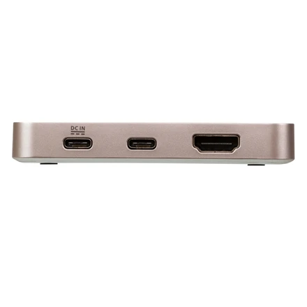 Aten | USB-C 4K Ultra Mini dokas su maitinimo perėjimu | USB 3.0 (3.1 Gen 1) Type-C jungtys kiekis 1 | USB 3.0 (3.1 Gen 1) jungtys kiekis 1 | USB 2.0 jungtys kiekis 1 | HDMI jungtys kiekis 1