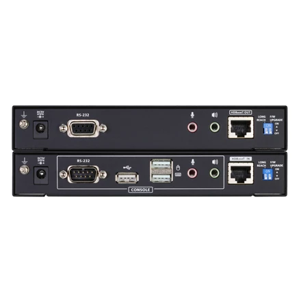 Aten | USB DVI dvigubo vaizdo HDBaseT 2.0 KVM ilgintuvas | CE624 | 1920 x 1200 100 m atstumu