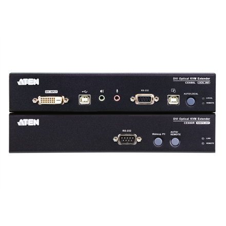 Aten | USB DVI Optical KVM Extender | CE680 | 1920 x 1200 at 600m