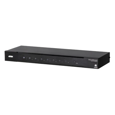 Aten VS0801HB 8-Port True 4K HDMI jungiklis | Aten | 8 prievadų tikrasis 4K HDMI jungiklis | VS0801HB | Garantija 24 mėn.