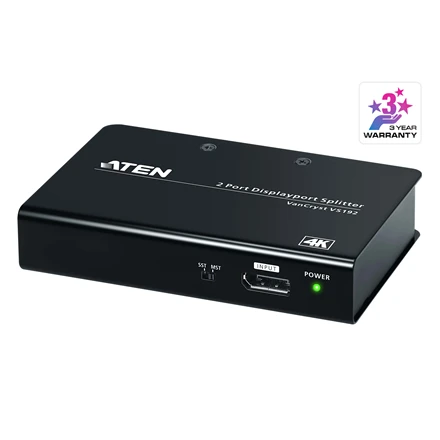 Aten | VS192-AT-G | Video/audio splitter - 2 jungtys
