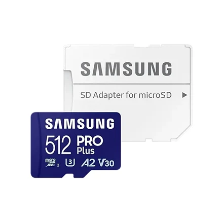 Samsung 512GB microSD kortelė su SD adapteriu