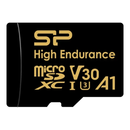 Atminties kortelė SILICON POWER Micro SDXC HIGH ENDURANCE 128GB V30 + ADAPTERIS