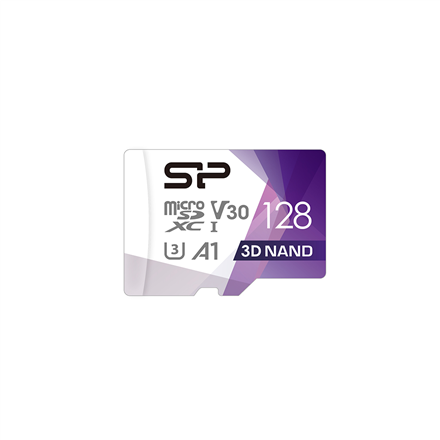Atminties kortelė Silicon Power | Superior Pro | 128 GB | micro SDXC | Flash atminties klasė 10 | su adapteriu