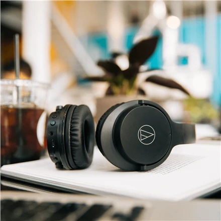 Belaidės triukšmą slopinančios ausinės Audio-Technica ATH-ANC500BT QuietPoint® Wireless Active Noise-Cancelling Headphones