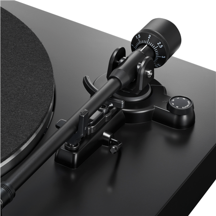 Automatinės diržinės pavaros patefonas Audio Technica AT-LP3XBTBK, juodas