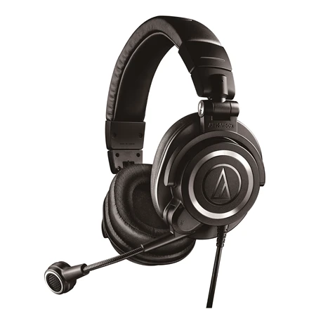Audio-Technica ATH-M50xSTS USB ausinės, Juodos spalvos