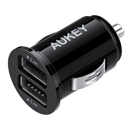 Aukey automobilinis įkroviklis CC-S1 2 x USB-A, 24 W