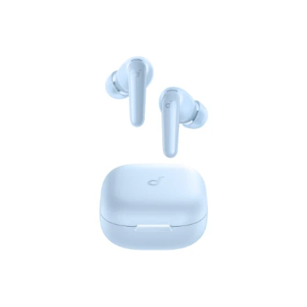Ausinės Anker SOC Soundcore R60i NC Laisvų rankų įranga True Belaidės Stereo (TWS) Įkišamos į ausį Skambučiai / muzika C tipo USB Bluetooth Mėlyna