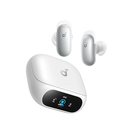 Ausinės Anker Soundcore Liberty 5 Pro | į ausis įkišamos | Mikrofonas | Pearl Baltas | Noise reduction | Earbuds | Belaidės
