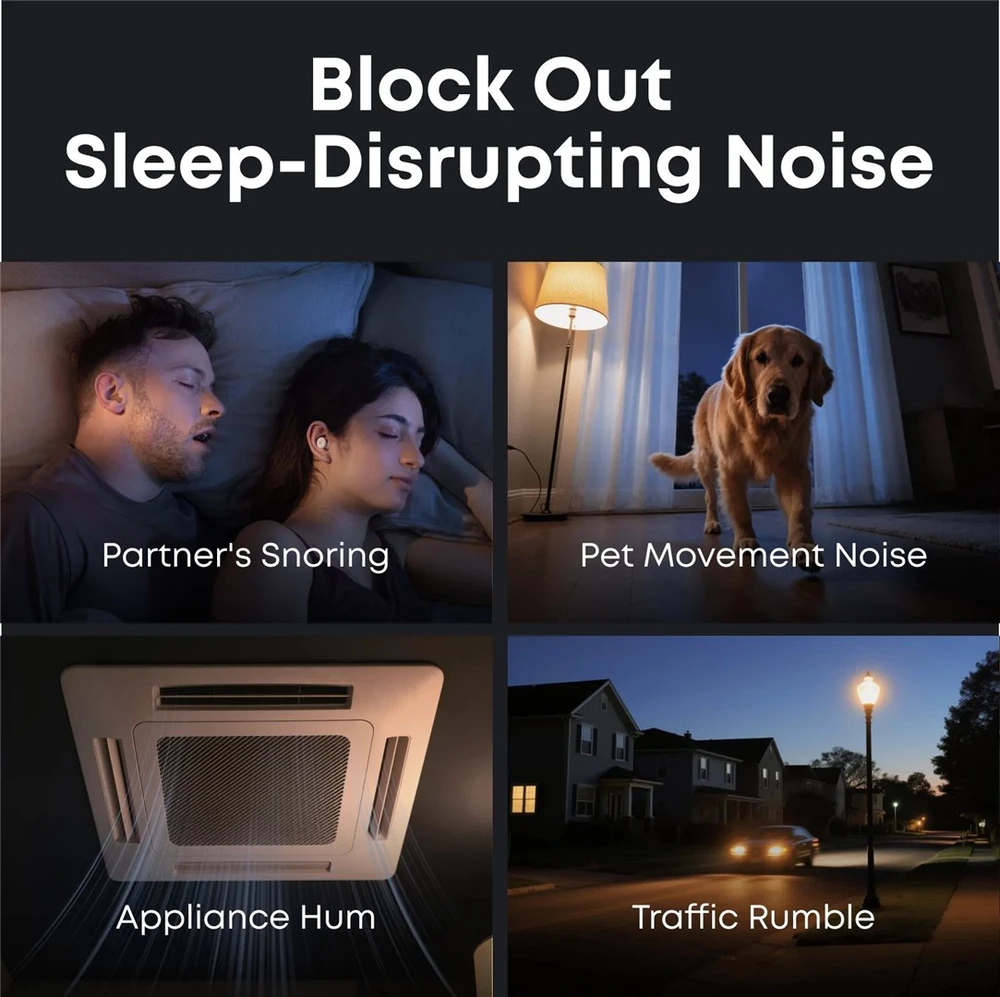 Ausinės Anker Soundcore Sleep A30, baltos