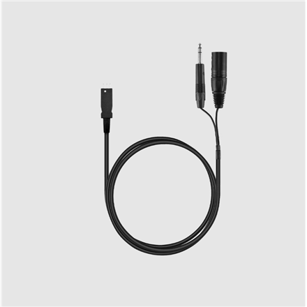 Ausinės Beyerdynamic | 1,5 m jungiamasis laidas DT 18*/19*/28*/29* serijai | 3 kontaktų XLR kištukas ir 1/4 colio stereo lizdas | K 190,40