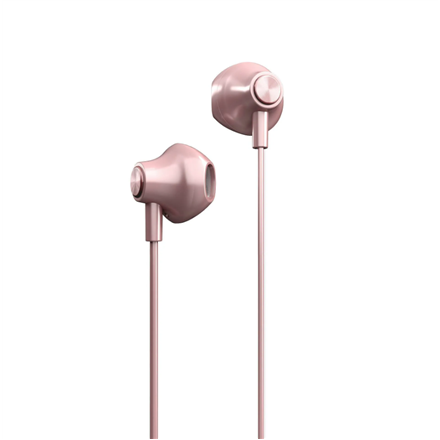 Ausinės Energy Sistem su laidu Earphones | EasyPods Type C | Su mikrofonu | USB-C | Rose Auksinė