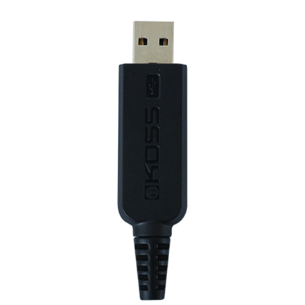 Koss | Ausinės | CS100USB | su laidu | Ant ausų uždedamos | Mikrofonas | Auksinė | Noise canceling