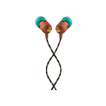 Ausinės Marley | Earbuds | Smile Jamaica | su laidu | į ausis įkišamos | Mikrofonas | Rasta