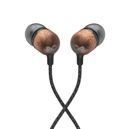 Ausinės Marley su laidu Earbuds | Smile Jamaica | Su mikrofonu | USB Type-C | Signature Juodas