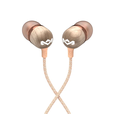 Ausinės Marley su laidu Earbuds | Smile Jamaica | Su mikrofonu | USB Type-C | Copper