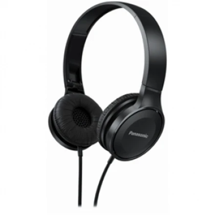 Stereofoninės ausinės Panasonic RP-HF100E-K, Juodos