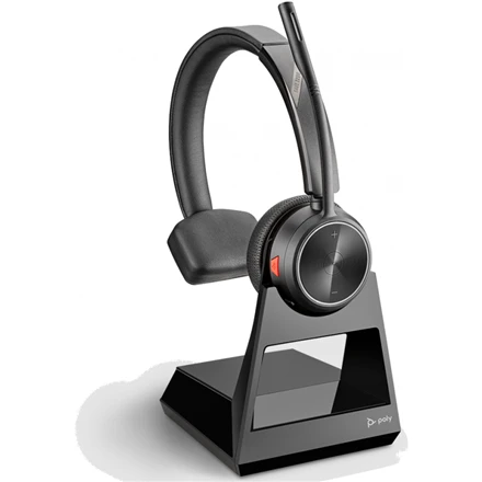 Poly Savi 7220 Office, S7220 D, OTH, BIN, DECT Poly Ausinės Savi 7220 Office Su mikrofonu On-ear Belaidės Juodas