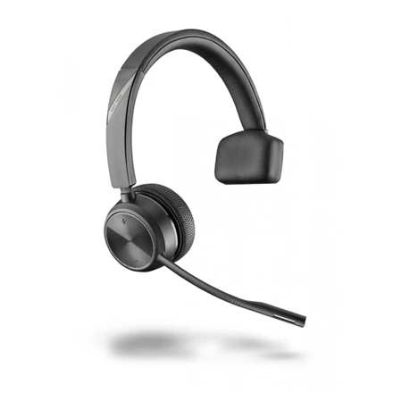 Poly Savi 7220 Office, S7220 D, OTH, BIN, DECT Poly Ausinės Savi 7220 Office Su mikrofonu On-ear Belaidės Juodas