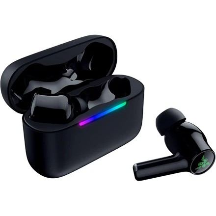 Razer Hammerhead V3 HyperSpeed su RGB krovimo dėklu