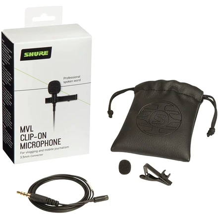 Shure MVL Lavalier Microphone for Išmanusis telefonas or Planšetė | Shure
