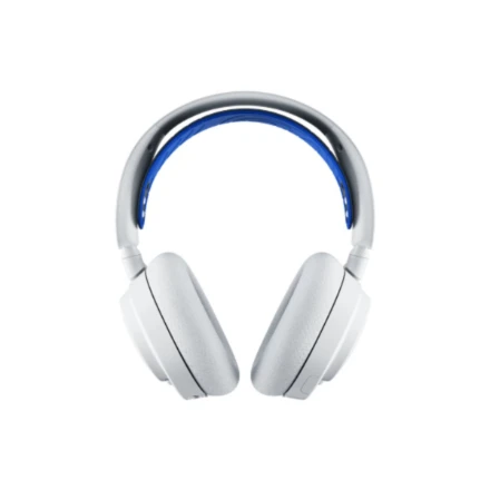 SteelSeries Arctis Nova 7P baltos su mėlynu lankeliu