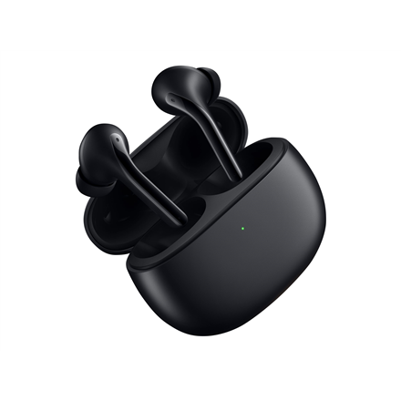 HiFi HD Belaidės Ausinės Xiaomi Buds 3 su HRTF garso suderinimu bei aktyviu triukšmo slopinimu, Juodos