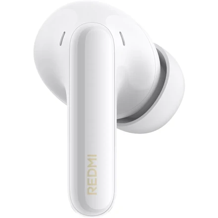 Redmi Buds 8 Pro baltos belaidės ausinės stambiu planu