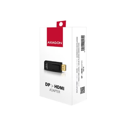 AXAGON RVD-HI, DisplayPort -> HDMI mažinimas / mini adapteris, FullHD