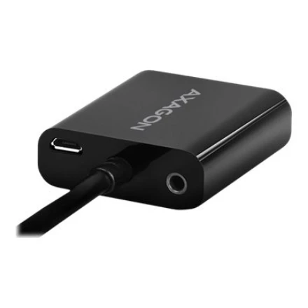AXAGON RVH-VGAN, HDMI -> VGA mažinimas / adapteriai, FullHD, garso išvestis